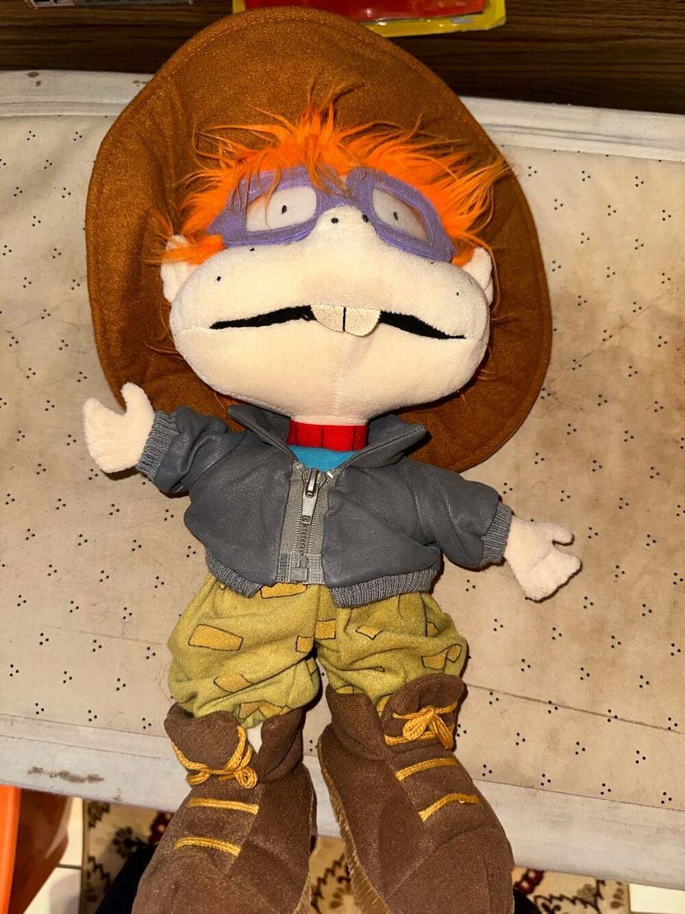 Rugrats Chuckie Finster Safari Plush Doll